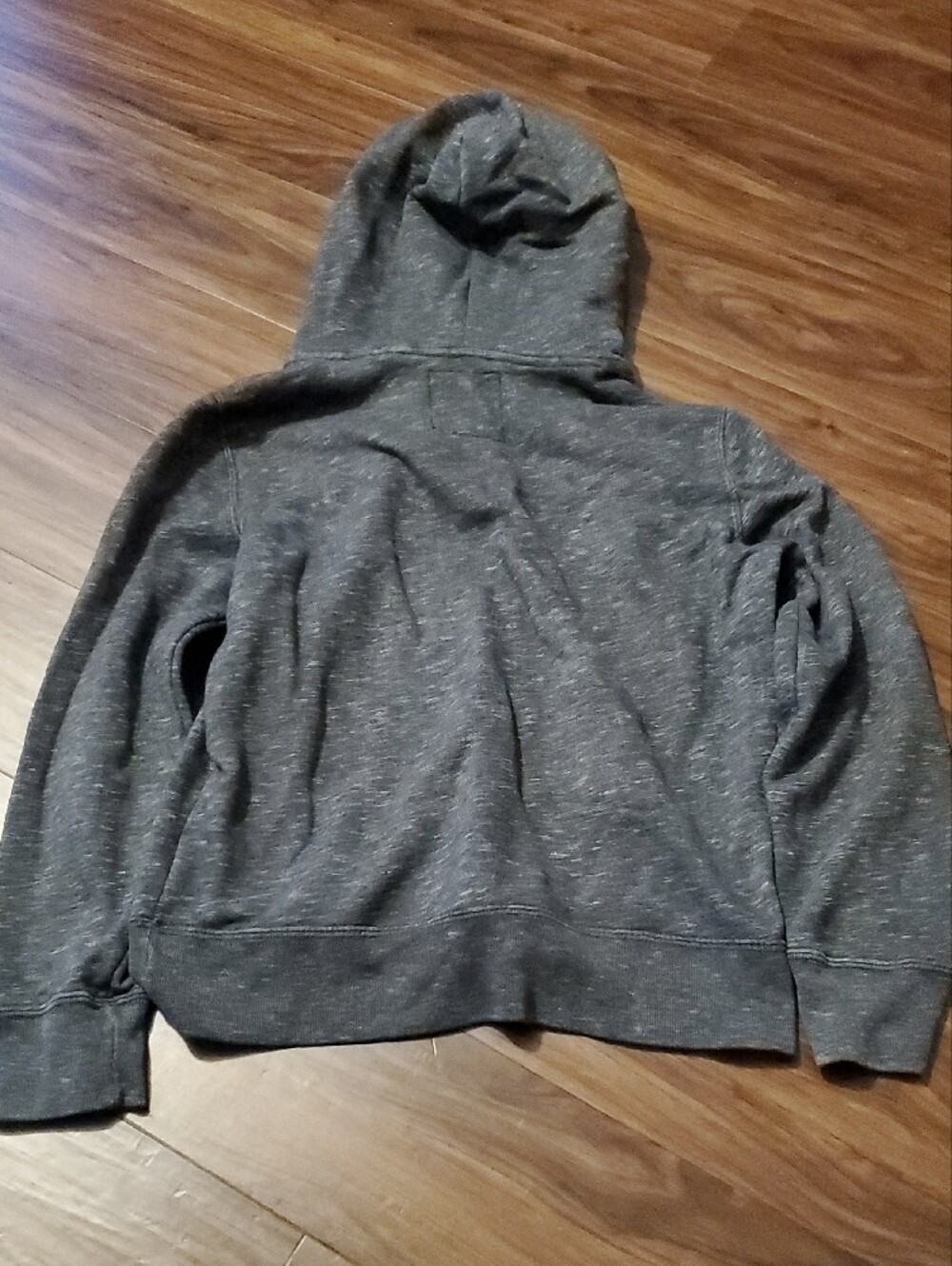 Hollister Dark Gray Hooded Sweatshirt - Picture 9 of 9